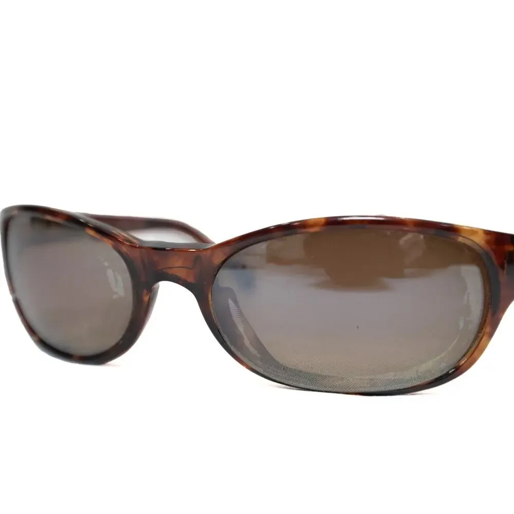 Maui Jim MJ-136 10 Cyclone Tortoise Wrap Sunglasses